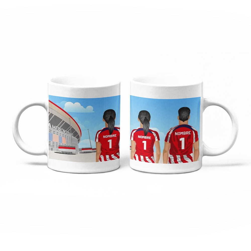 Taza aficionados Atletico de madrid