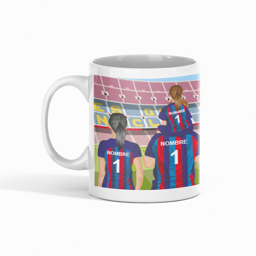Taza personalizada barça