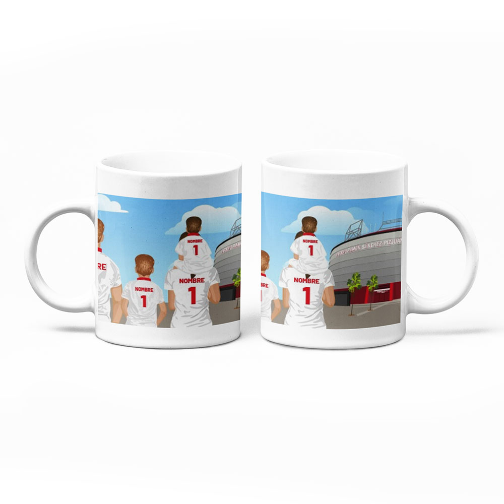 Taza aficionados Sevilla