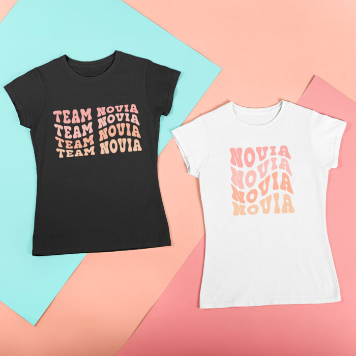 Camiseta Despedida Novia, Novia, Novia
