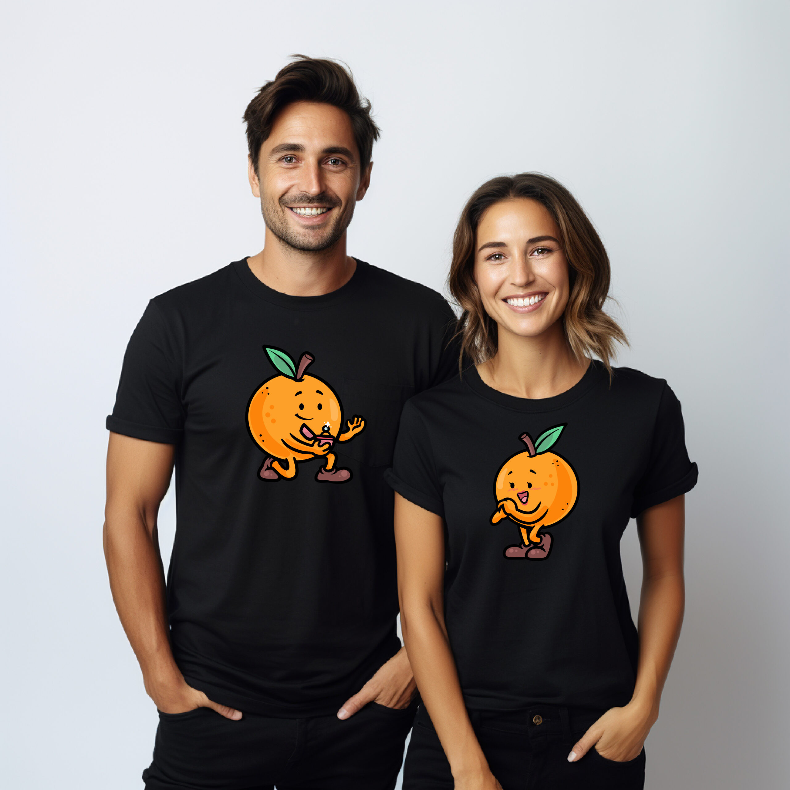 Camisetas naranja