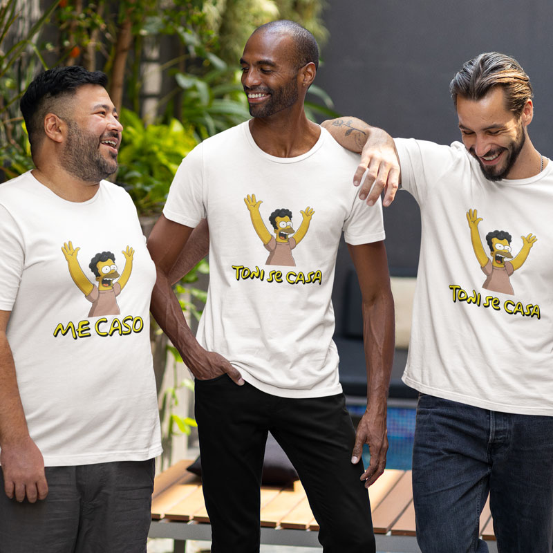Camiseta Simpsons Despedida Chicos - Imagen 4
