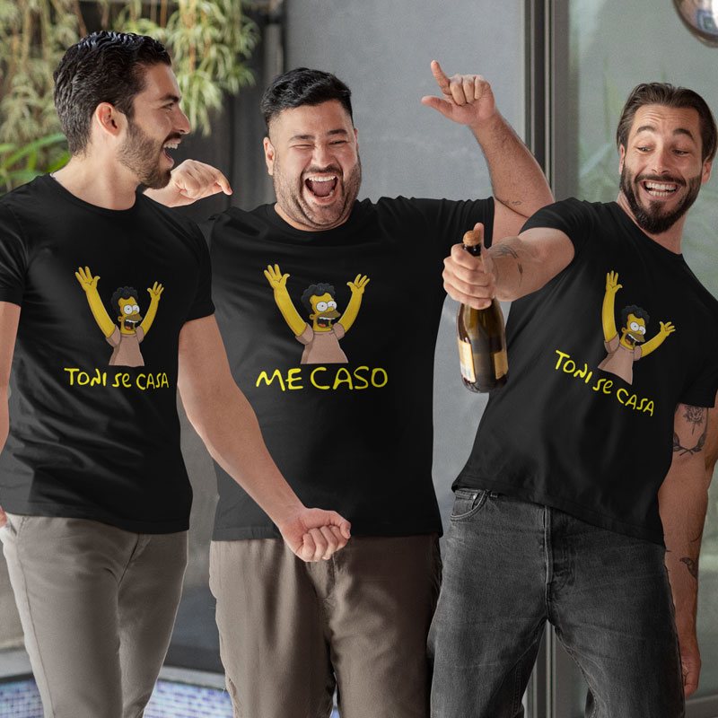 Camiseta Simpsons Despedida Chicos - Imagen 5