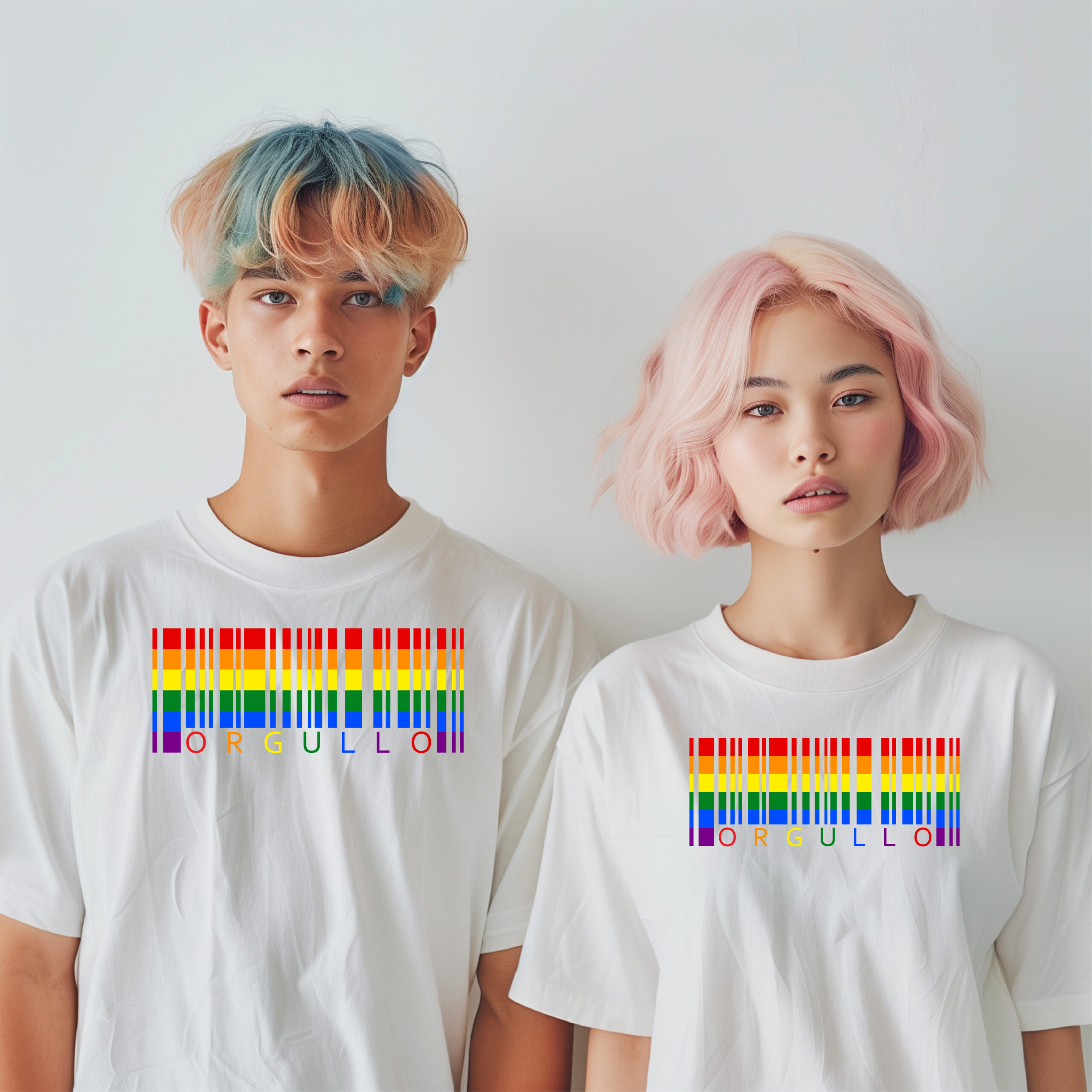 Camisetas Orgullo Blanco