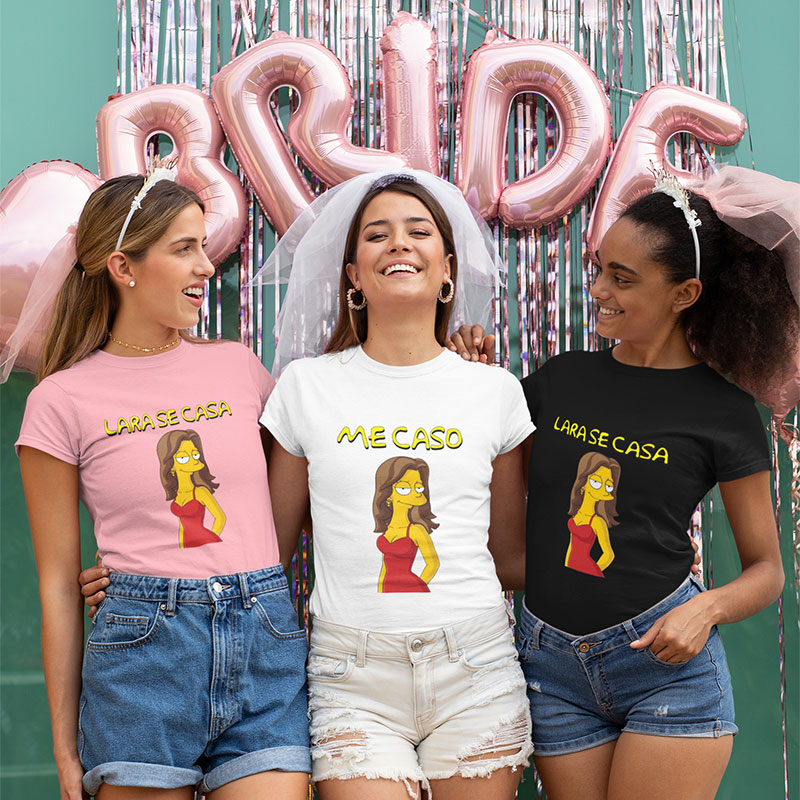Camiseta despedida de soltera Simpsons