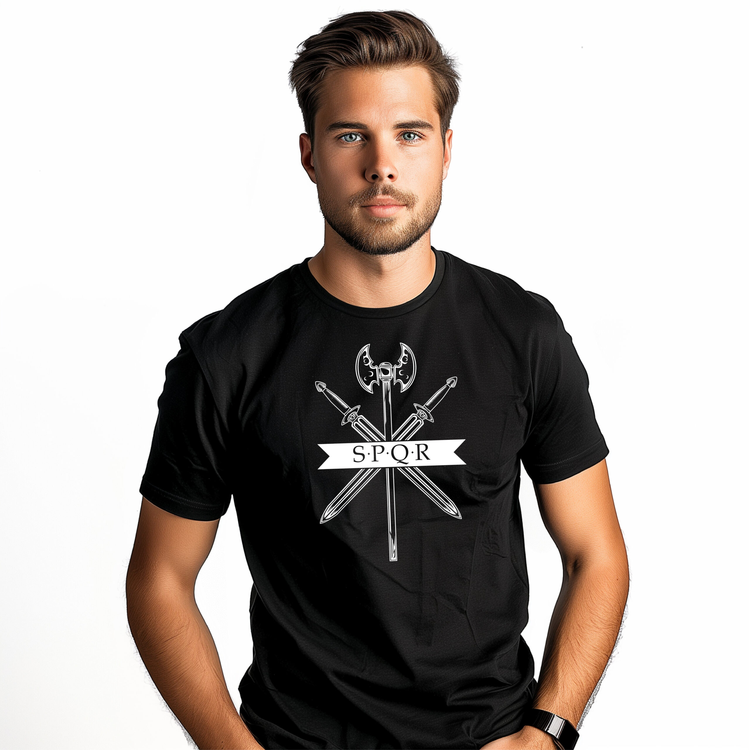 Camiseta SPQR Espadas