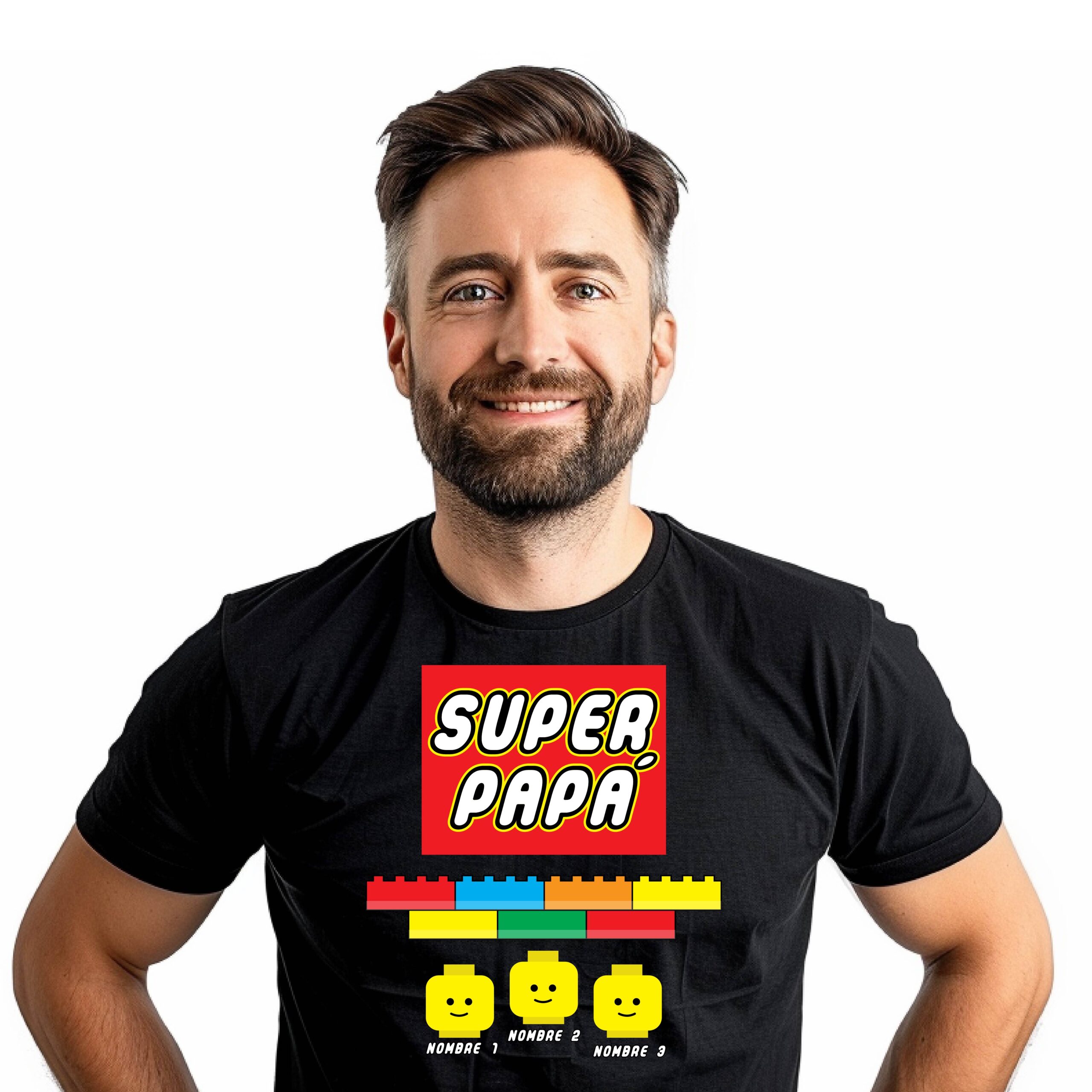 Camiseta Súper Papá LEGO M1